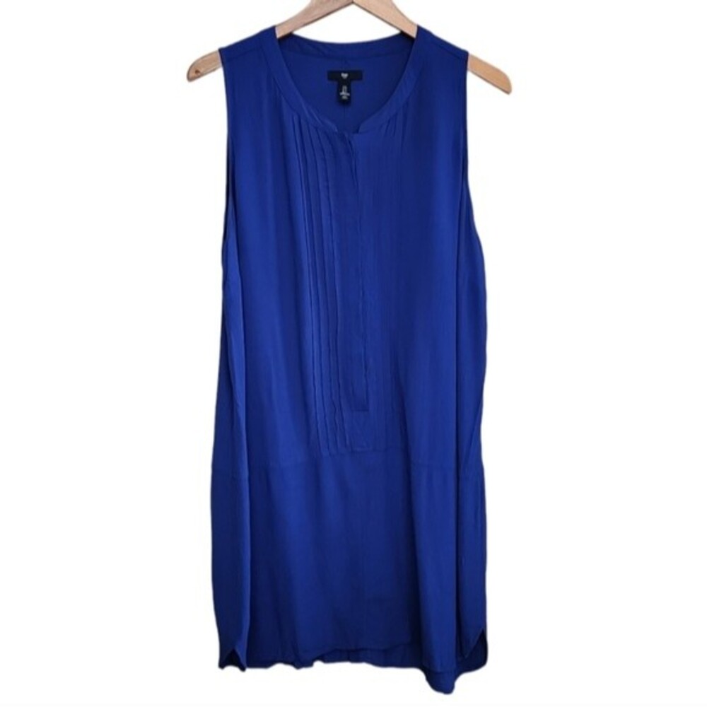 GAP Royal Blue Sleeveless Dress Women Size L